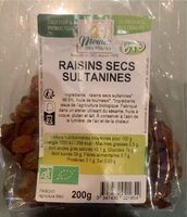 Raisons secs sultanines