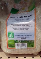 Riz long blanc