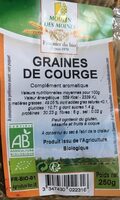 Graines de Courge