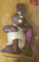 Lapin carotte en chocolat bio au lait