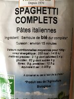 Spaghetti complets bio NATURALINE
