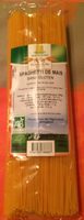Spaghettis de maïs bio