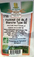 Farine de blé blanche Type 55