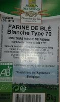 Farine T70 NATURALINE