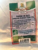 Farine de blé intégrale Graham type 170