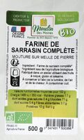 Farine de Sarrasin complète bio