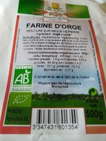 Farine d'Orge