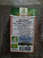 Pain complet de seigle pré-tranché