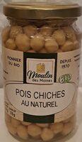 Pois chiches au naturel