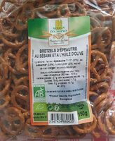 Bretzels d'épeautre au sésame et à l'huile d'olive