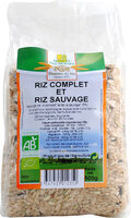 Riz complet et sauvage