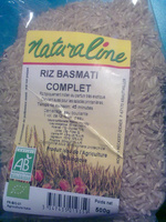 Riz basmati complet