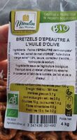 Bretzels d'épeautre à l'huile d'olive