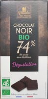 Chocolat noir 74% de cacao