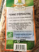 Penne d'épeautre