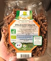 Spirales de petit épeautre