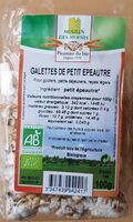 Galettes de petit épeautre