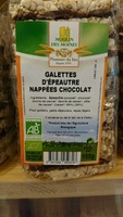 Galettes d'épeautre chocolat