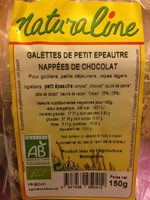 Galettes de petit épeautre napées de chocolat