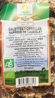 Galettes 7 céréales nappées de chocolat