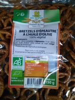 Bretzels d'épeautre à l'huile d'olive