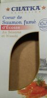 Coeur de saumon fumé d Ecosse