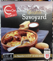 Gratin Savoyard au Beaufort AOP et mini diots