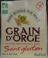 Bière blonde pur malt