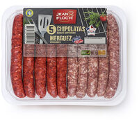 Veritables merguez et chipolatas sans colorant JEAN FLOC'H,