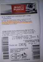Tomates farcies jean floc'h