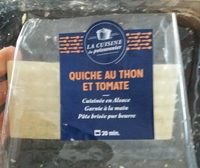 Quiche au thon et tomate