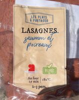Lasagnes saumon poireaux