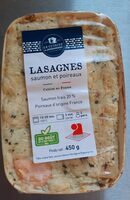 Lasagnes saumon et poireaux