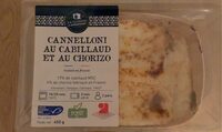 Cannelloni garnis Cabillaud