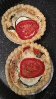 2 quiches aux légumes façon tian