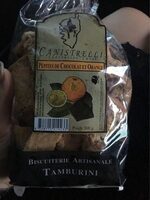 Canistrelli pepites de chocolat et orange