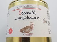 Cassoulet au confit de canard