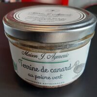 Terrine de canard au poivre vert