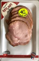 Rôti cuit 6 tranches généreuses (Carré et filet de porc)