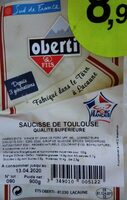 Saucisse de Toulouse