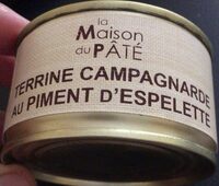 Terrine campagnarde au piment d espelette