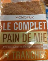 Le Complet - pain de mie
