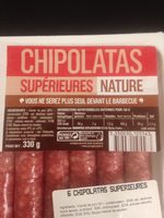 Chipolatas Supérieures Nature