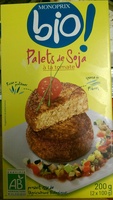 Bio! Palets de soja à la tomate