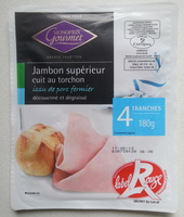 Jambon supérieur cuit au torchon Label Rouge
