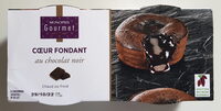 Coeur fondant au chocolat noir