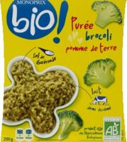 Purée brocoli pomme de terre
