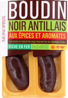 Boudins noirs antillais