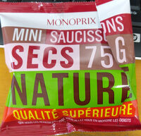 Mini saucissons secs nature