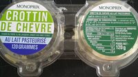 Crottin de Chèvre Monoprix